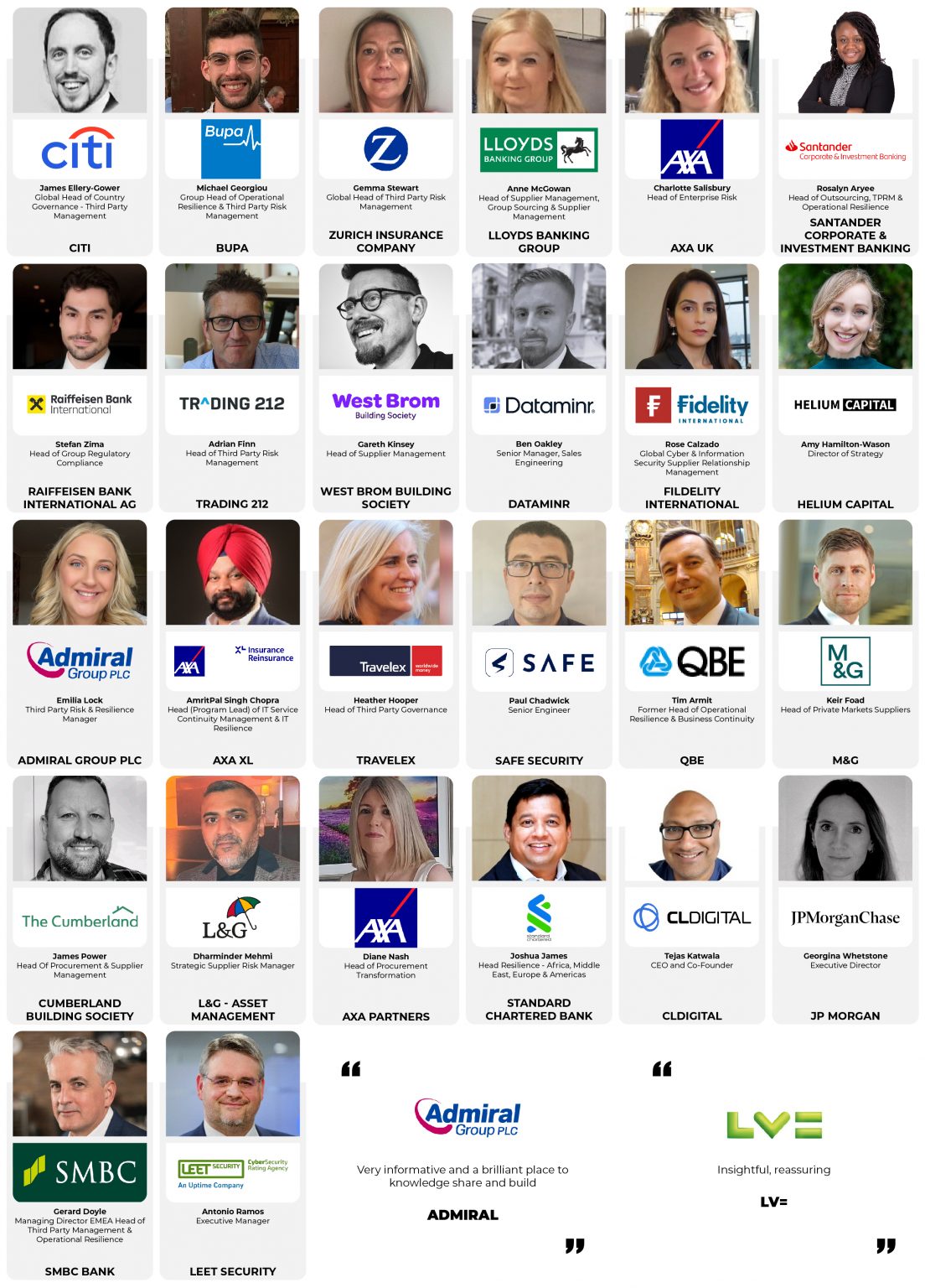 Third Party Risk In Financial Services Conference
